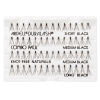Ardell Individual Lashes Knot Free -  Combo Black #65063