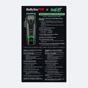 BaBylissPRO Tomb 45 Wireless-Charging Clipper FXT45C