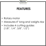 Wahl Classic Peanut Clipper/Trimmer In MiniatrureWhite 56344