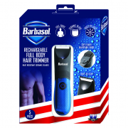 Barbasol 5PC Rechargeable Body Hair Trimmer CBT1-8002-BLK