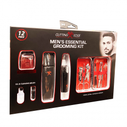 Cutting Edge12PC Men's Esssential Grooming Kit CXK1-5001-KIT