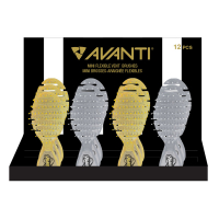 Avanti Mini Flexible Vent Brush Silver AFLEXBRDC 02606