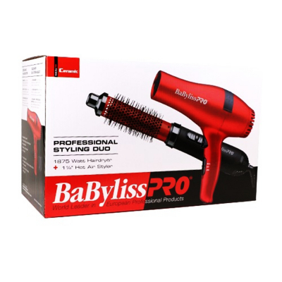 BaBylissPRO Styling Duo Hairdryer/1 1/4"Hot Air Styler 36958