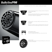 BabylissPRO Falco Professional Ionic Hairdryer BAB8550C