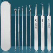 8Pcs Stainless Steel Blackhead Removal Tool Set 30320