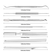 7 Pcs Ingrown Toenail File and Lifters Set 37820