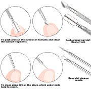 7 Pcs Ingrown Toenail File and Lifters Set 37820