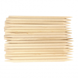Silver Star Wooden Stick 90MM 100pcs 3.5" FH MB4