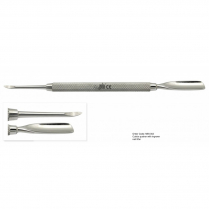 MBI-302 Cuticle Pusher with Ingrown Nail Lifter