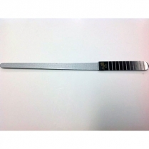 MBI-374 Nail File Double Sided Stainless Steel 7"