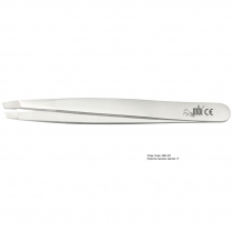 MBI-401 Eyebrow Tweezer Slanted 4"