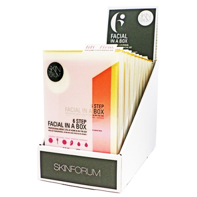 SKINFORUM 6 Step Facial In A Box (Lift+Firm) Display