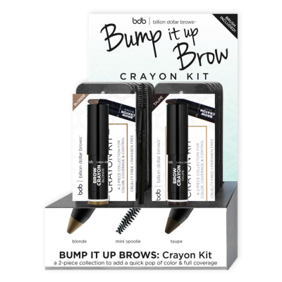 BDB Bump It Up Brows! Crayon Kit 8-PK Display - KD6394