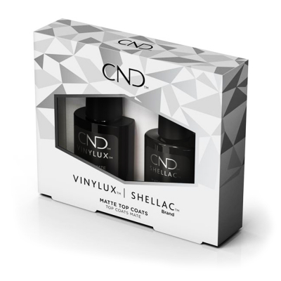 CND Vinylux & Shellac Matte Top Coat Duo Pack 92651