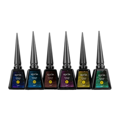 Apres Hypno Gel Glitter Series No.3 Set Of 6 Colors 95659