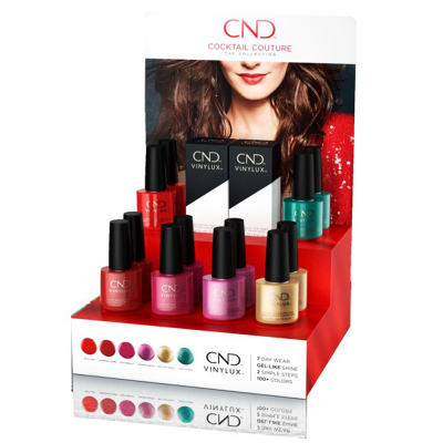 CND Vinylux Cocktail Couture 14Pcs Display 00845