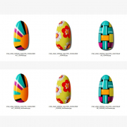 CND Shellac & Vinylux Rise & Shine Collection 10PC 01003