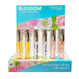 Blossom Hydrating Lip Oil With Shimmer 18Pcs BL-LIPOIL18