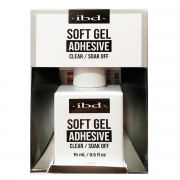 Ibd Soak Off Soft Gel Adhesive Clear 0.5 fl oz 36771
