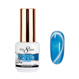 Cre8tion Cat Eye Saphire Soak Off Gel 0.5 oz #140 SC02 1009
