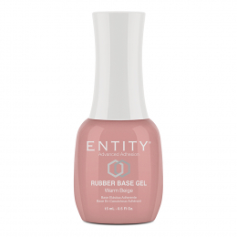 Entity Rubber Base Gel 15ml/0.5 oz Warm Beige 5110003/55444