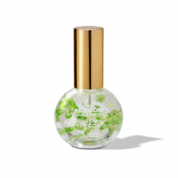 Blossom High Shine Top Coat Green Flowers 80153