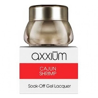 OPI Axxium S/O Gel Lacquer Cajun Shrimp .21oz - 6g AX413