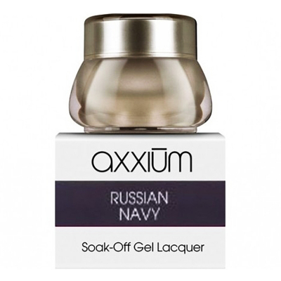 OPI Axxium S/O Gel Lacq Russian Navy .21oz-6g AX415