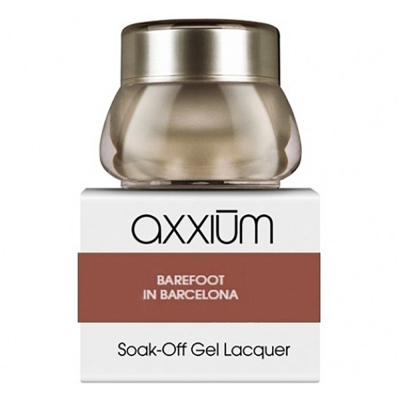 OPI Axxium S/O Gel Lacq Barefoot in Barcelona .21oz-6g AXE41