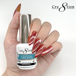 Cre8tion Cat Eye Soda Crystal Soak Off Gel 0.5 oz #47 1834