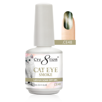 Cre8tion Cat Eye Soda Crystal Soak Off Gel 0.5 oz #48 1835