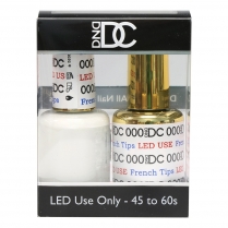 Daisy Soak Off Gel UV LED French Tips DC000
