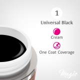 Magic Gel Paints - Universal Black #1 5ml 36813