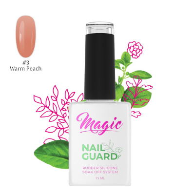 Magic Builder Gels NailGuard - Warm Peach #3 15ml 46752