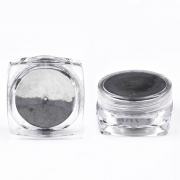 Mirror Nail Glitter Chrome Powder - Black 00450
