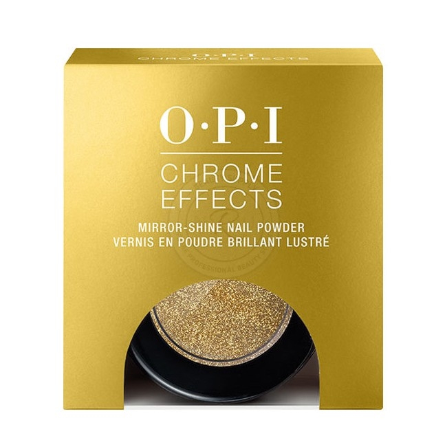 OPI Chrome Effects Dipping Powder, CP008, Gold Digger, 0.1oz