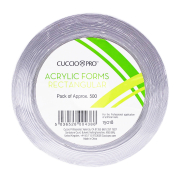 CuccioPRO Acrylic Forms Rectangular 500PK CP15018/00438