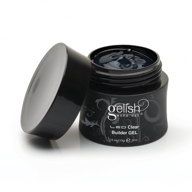 Gelish Hard Gel, Builder Clear, 0.5oz, 01393