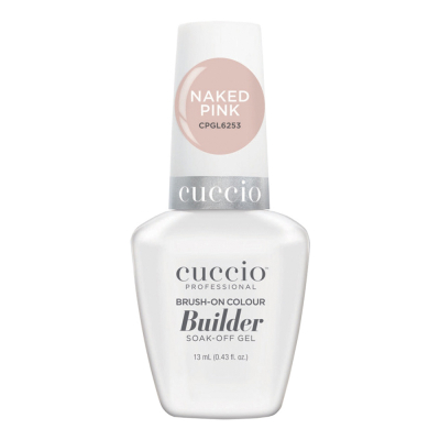 Cuccio LED/UV Brush-On Builder 0.43 oz - Naked Pink CPGL6253