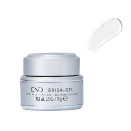 CND Brisa Sculpting Gels Pure White Opaque .5oz-14g 08052