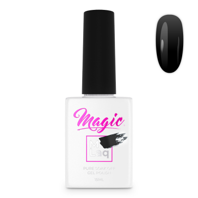Magic Gel Polish MLaq 15 ml - Carbon Black #1  46806