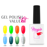 Magic Gel Polish MLaq 15 ml - Neon Yellow #284