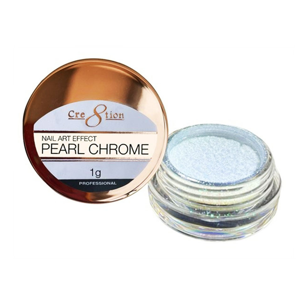 Cre8tion Nail Art, WHITE SILK, 0.5g, 1101-1294 Cre8tion Nail Art, WHITE SILK, 0.5g, 1101-1294