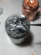 Paper Foil Flake 3g Silver 45140