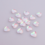 VDD Rhinestone Pearl Heart Shape 8mm 28g 65123