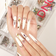 DND Nail Crystal Kit Clear Flame #7 68406