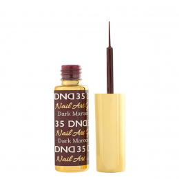 DND Nail Art Gel 0.25 fl oz/9 ml - Dark Maroon DND35