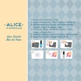 MoYou Nail Art Plate Collection Alice 08 #MPALI08