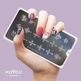 MoYou Nail Art Plate Collection Biker 04 #MPBIK04