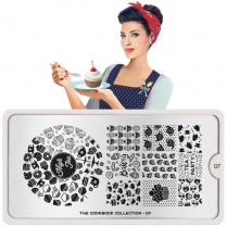 MoYou Nail Art Plate Collection Cookbook 07  #MPCOO07